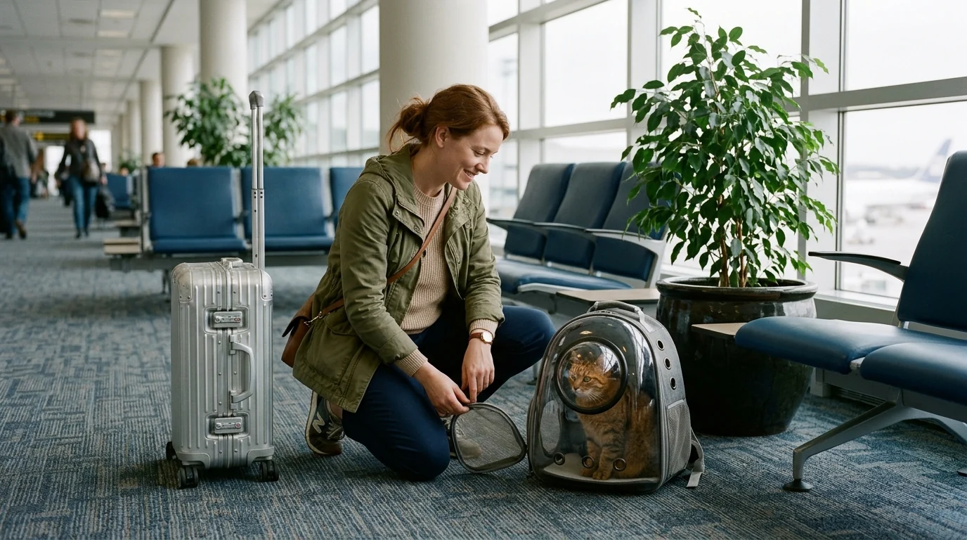 Pet Backpack Carrier with Window: Fit & Travel Guide