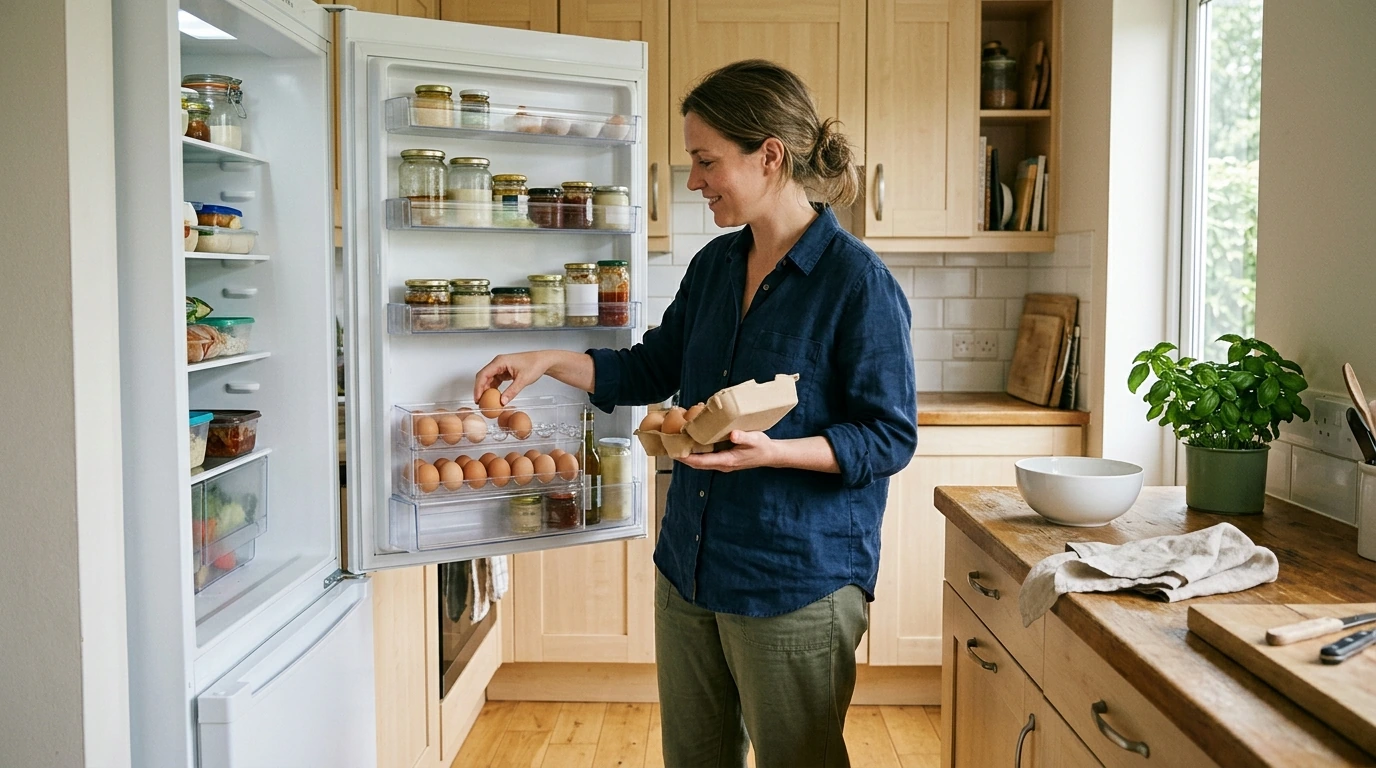 Double-Layer Egg Storage Box: Fit and Safety Tips
